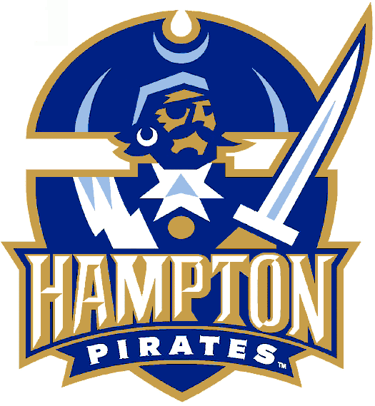 Hampton Pirates 2002-2006 Primary Logo vinyl decal